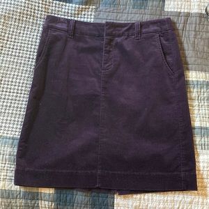 Eddie Bauer Deep Purple Mini Skirt